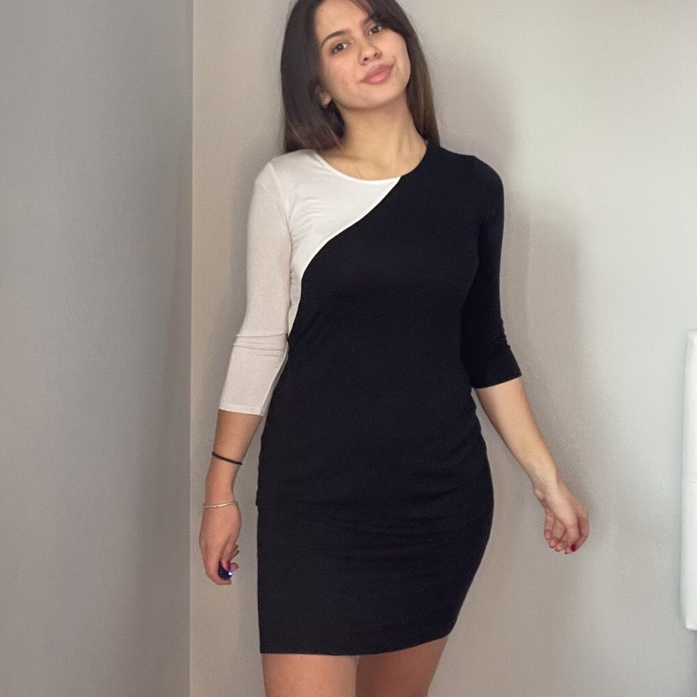 Calvin Klein stretchy body Con dress